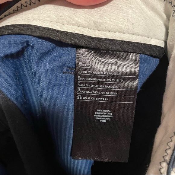 VOLCOM Corpo Class Navy Blue Casual Chino Shorts  Men’s‎ Size 30​ - Picture 6 of 8